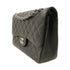 CHANEL Quilted CC SHW Classic Jumbo Chain Shoulder Bag A58600 Caviar Black v1