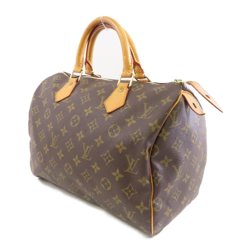 LOUIS VUITTON LV GHW Speedy 30 Handbag Boston Bag M41108 Monogram Brown v2