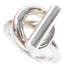 HERMES Echappee Large Model Ring 925 Sterling Silver US#13