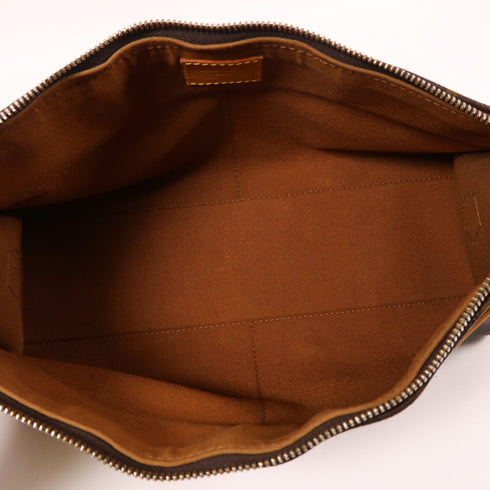 LOUIS VUITTON LV GHW Popincourt Long Shoulder Bag M40008 Monogram Brown v2