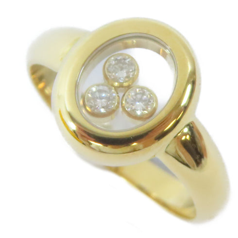 Chopard Diamond Ring 18K Yellow Gold US#6.25