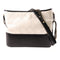 CHANEL CC Gabrielle Chain Shoulder Bag A93824 Calfskin Leather White/Black