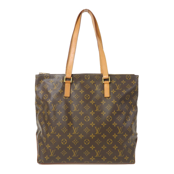 LOUIS VUITTON LV GHW Cabas Mezzo Shoulder Tote Bag M51151 Monogram Brown v1