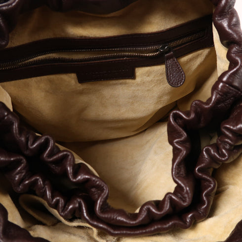 BOTTEGA VENETA BV Hand Bag Calfskin Leather Brown