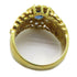 FINE JEWELRY 1.53ct Sapphire 1.11ct Diamond Ring 18K Yellow Gold US#7
