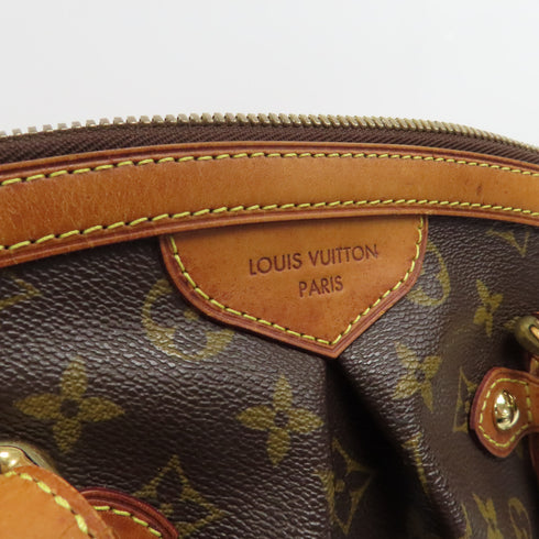 LOUIS VUITTON LV GHW Tivoli GM Shoulder Bag Monogram M40144 Brown