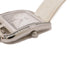 HERMES Cape Cod MM CC1.234 Quartz Watch Stainless Steel/Leather Belt White