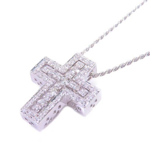 Damiani Diamond Necklace 18K White Gold v1