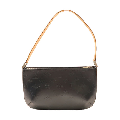 LOUIS VUITTON LV SHW Matt Fowler Noir Shoulder Bag Calfskin Leather M55142 Navy