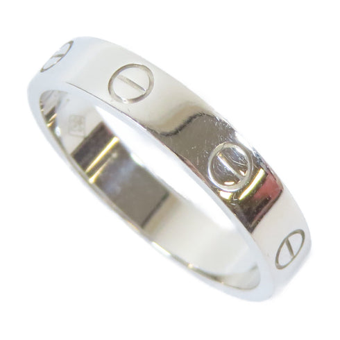 CARTIER Love Ring 18K White Gold Cartier#57 US#8