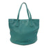 Tods Shoulder Tote Bag Calfskin Leather Green