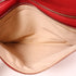 CELINE Clutch Bag Pouch Lambskin Leather Red