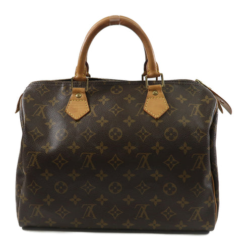 LOUIS VUITTON LV GHW Speedy 30 Handbag Boston Bag M41526 Monogram Brown v3