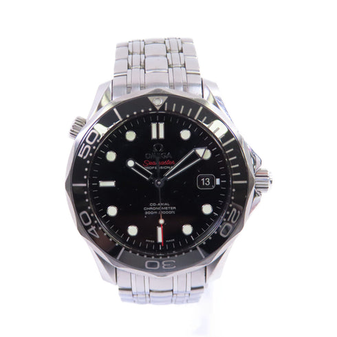 OMEGA Seamaster Diver 300 Automatic Watch 212.30.41.20.01.003 SS Black