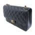 CHANEL Quilted CC GHW Classic Jumbo Chain Shoulder Bag A58600 Caviar Leather