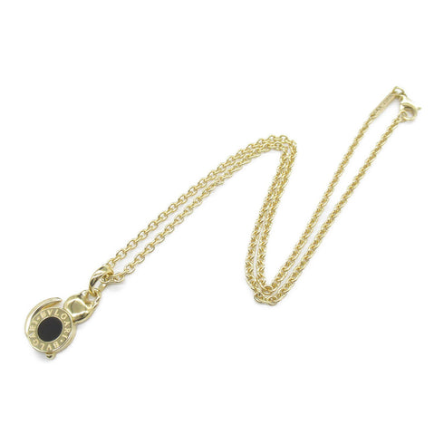 BVLGARI Necklace Onyx Cat 18K Yellow Gold Black 15.6g