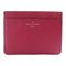 LOUIS VUITTON LV Card Holder Leather Burgundy