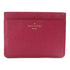 LOUIS VUITTON LV Card Holder Leather Burgundy