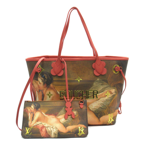 LOUIS VUITTON LV GHW Boucher Neverfull MM Tote Bag M43357 Pink/Beige