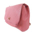 CHANEL Quilted CC GHW Chain Shoulder Handbag Calfskin Leather Pink