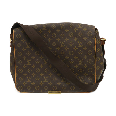 LOUIS VUITTON LV GHW Abbesses Shoulder Bag Monogram M45257 Brown