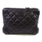 CHANEL CC SHW Pouch Clutch Lambskin Leather