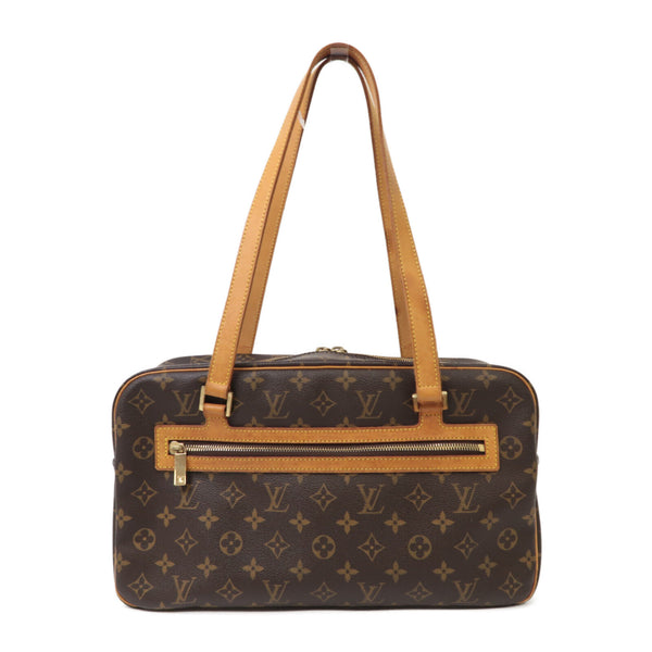 LOUIS VUITTON LV GHW Cite GM Shoulder Bag M51181 Monogram Brown