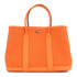 HERMES PHW Garden Party TPM Handbag/Tote Bag Canvas Orange