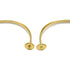CARTIER Trinity Earrings 18K Yellow White Pink Gold
