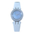 BVLGARI B-zero1 Quartz Watch BZ23S Stainless Steel Leather Blue