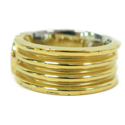 FENDI Ring Metal Gold/Silver US#5.75