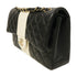 CHANEL Quilted CC GHW Classic 25 Chain Shoulder Bag A01112 Lambskin Black/White