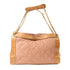 CHANEL Quilted CC GHW Shoulder Bag Calfskin Leather Pink