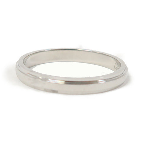CARTIER D''amour Wedding Band Ring Platinum PT950 Cartier#51 US#5.75