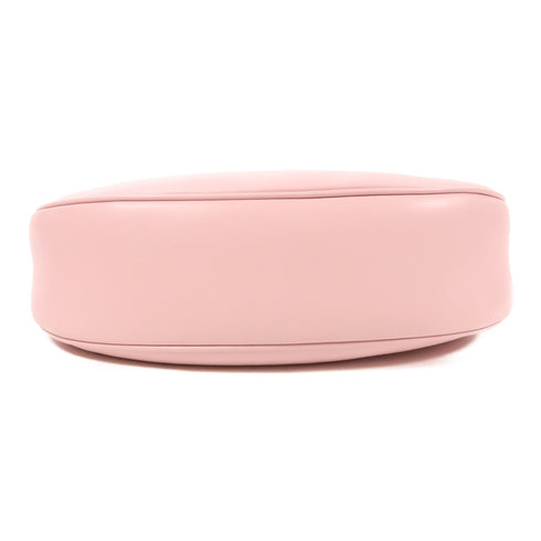 CELINE GHW Ava Shoulder Bag Leather Pink