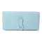 HERMES PHW Bearn Wallet Bleu Veau Epsom Leather Atoll Light Blue