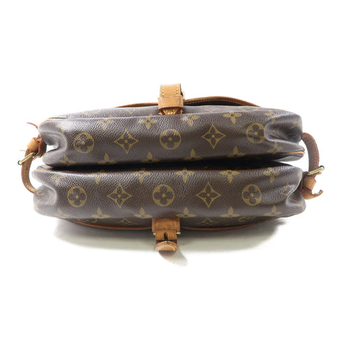LOUIS VUITTON LV Saumur 30 Crossbody Shoulder Bag M42256 Monogram Brown