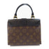 LOUIS VUITTON LV GHW Locky BB 2 Way Shoulder Handbag M44141 Monogram Brown/Black