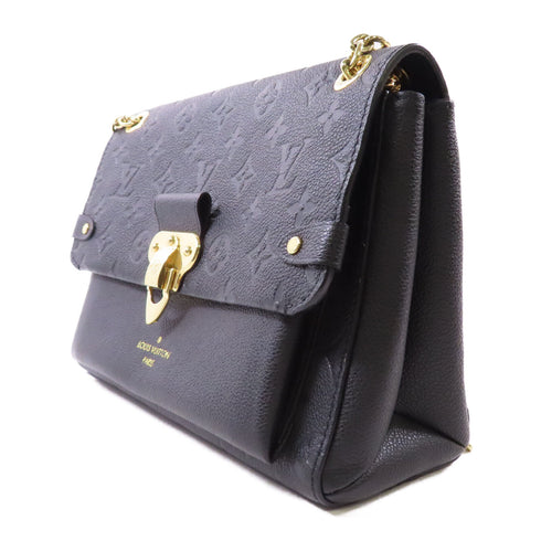 LOUIS VUITTON LV GHW Vavin PM Shoulder Bag M44151 Monogram Empreinte Black v1