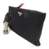 PRADA SHW Clutch Bag Pouch 1BF081 Nylon Black