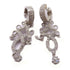 FINE JEWELRY 1.20ct 0.52ct Diamond Earrings 18K White Gold 8.0g