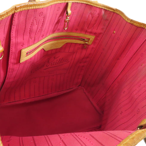 LOUIS VUITTON LV GHW Neverfull MM Shoulder Tote Bag M41178 Monogram Brown