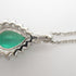 FINE JEWELRY 2.90ct Emerald 1.20ct Diamond Necklace PT900 PT850