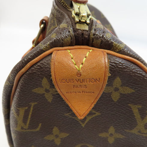 LOUIS VUITTON LV GHW Speedy 25 Handbag Monogram M41528 Brown
