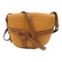 LOEWE GHW Gate Small Shoulder Bag Calfskin Leather Beige/Brown