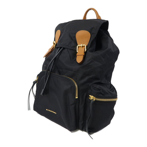 BURBERRY GHW Backpack/Rucksack 4014879 Nylon Black