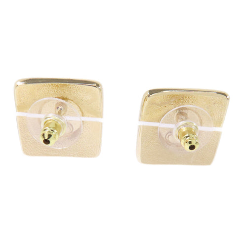 CHANEL CC Earrings Accessories C24/C Metal Gold White