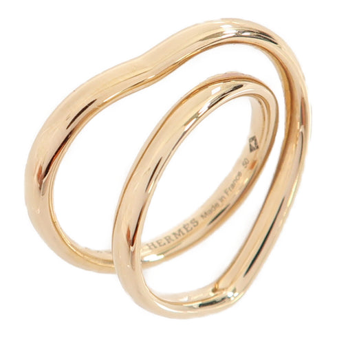 HERMES Ring US#5.25 18K Pink Gold