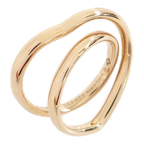 HERMES Ring US#5.25 18K Pink Gold