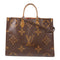 LOUIS VUITTON LV GHW On The Go GM 2 Way Shoulder Tote Bag M45320 Monogram Giant